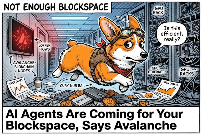 AI Agents Are Coming for Your Blockspace, Says Avalanche