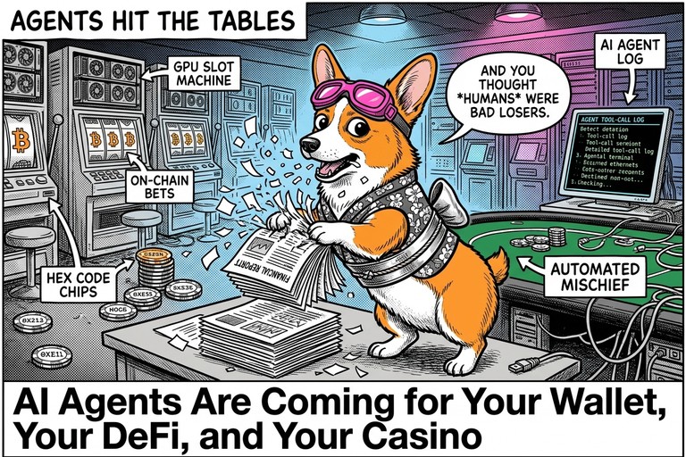 AI Agents Are Coming for Your Wallet, Your DeFi, and Your Casino
