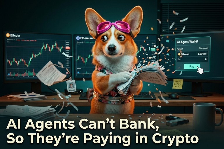 AI Agents Can't Bank, So They're Paying in Crypto