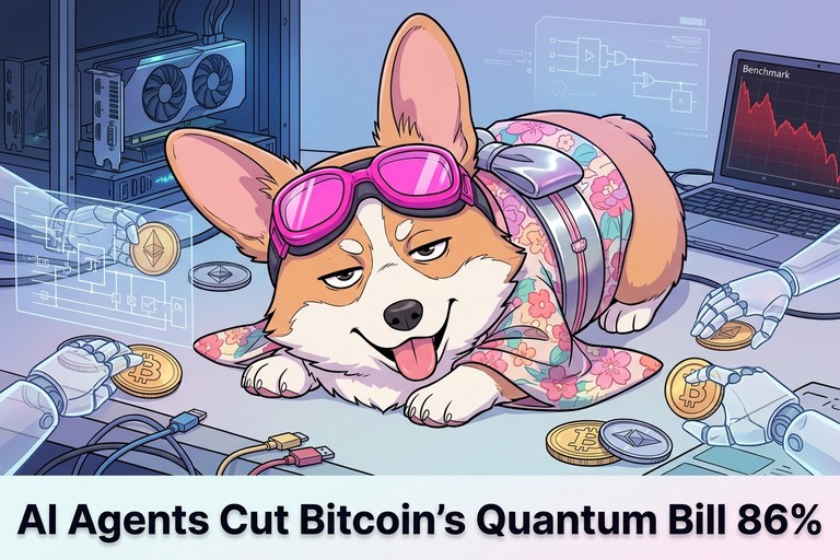 AI Agents Cut Bitcoin's Quantum Bill 86%