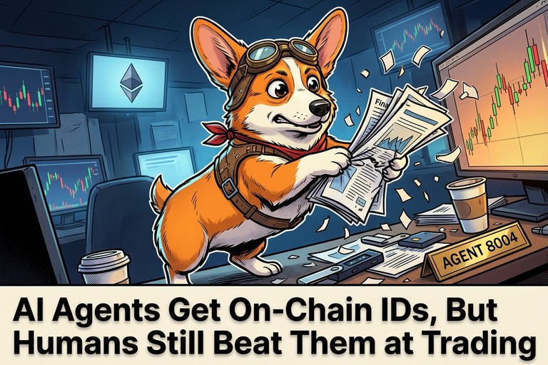 AI Agents Get On-Chain IDs, But Humans Still Beat Them at Trading