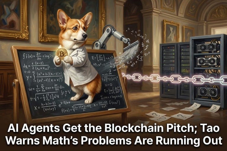 AI Agents Get the Blockchain Pitch; Tao Warns Math's Problems Are Running Out