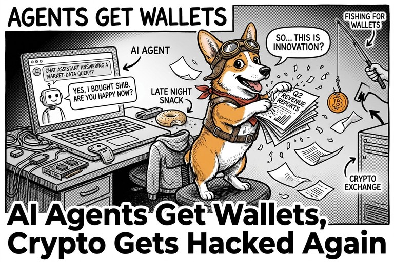 AI Agents Get Wallets, Crypto Gets Hacked Again