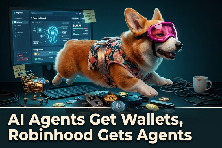 AI Agents Get Wallets, Robinhood Gets Agents