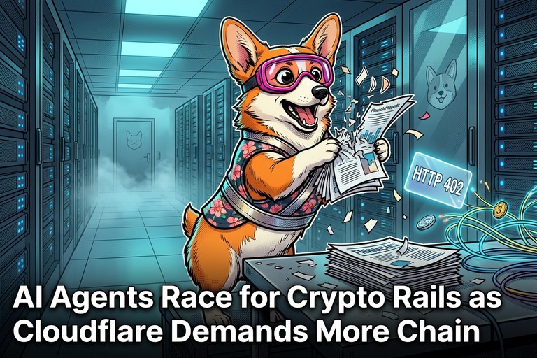 AI Agents Race for Crypto Rails as Cloudflare Demands More Chain