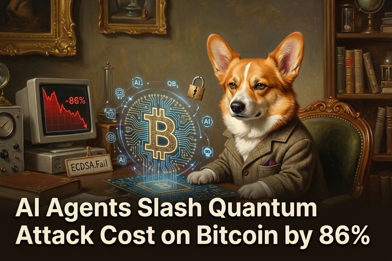 AI Agents Slash Quantum Attack Cost on Bitcoin by 86%
