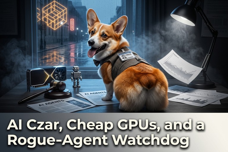 AI Czar, Cheap GPUs, and a Rogue-Agent Watchdog