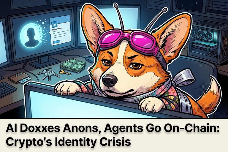 AI Doxxes Anons, Agents Go On-Chain: Crypto's Identity Crisis