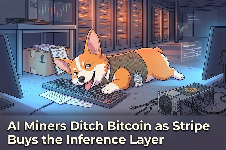 AI Miners Ditch Bitcoin as Stripe Buys the Inference Layer