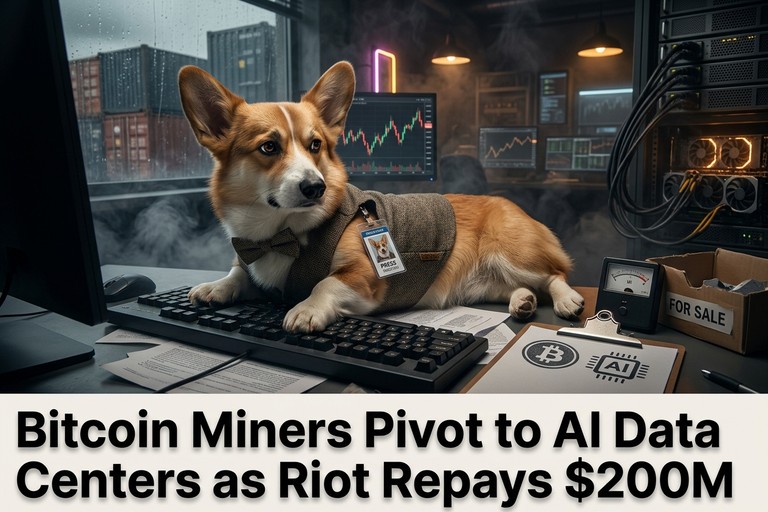Bitcoin Miners Pivot to AI Data Centers as Riot Repays $200M