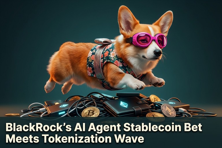 BlackRock's AI Agent Stablecoin Bet Meets Tokenization Wave