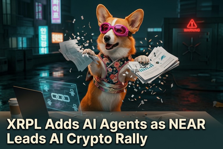 XRPL Adds AI Agents as NEAR Leads AI Crypto Rally